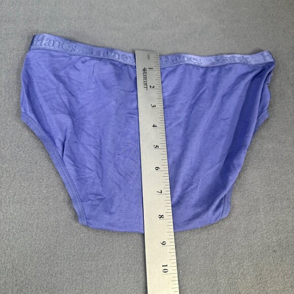 Hanes Originals Womens Size Small 5 Hipsters Bamboo Blend Blue New Without Tags - Picture 6 of 6